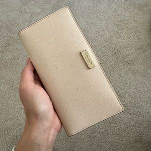 Light pink Kate spade wallet